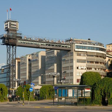 The Katarinahissen.