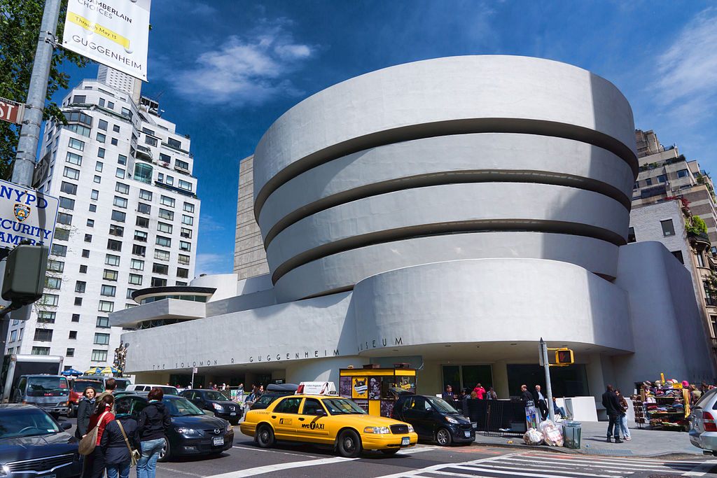The Guggenheim, a more traditional—yet non-conformist— landmark.