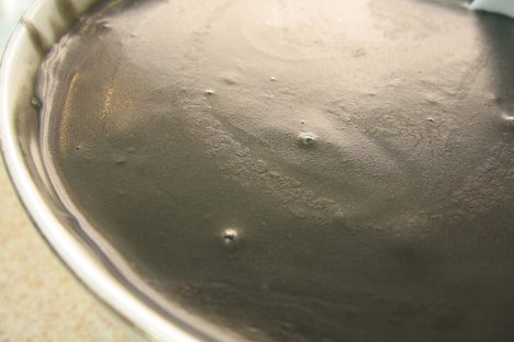 What does your black sesame sweet soup look like?