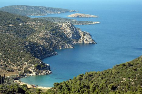 Vayionia bay, Poros