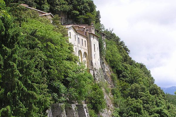 The monastery of Greccio. 