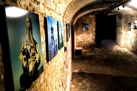 Mothmeister exhibition at the crypt (2018)