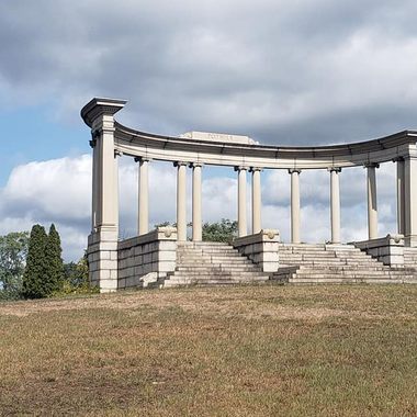 The Pothier Family Mausoleum.