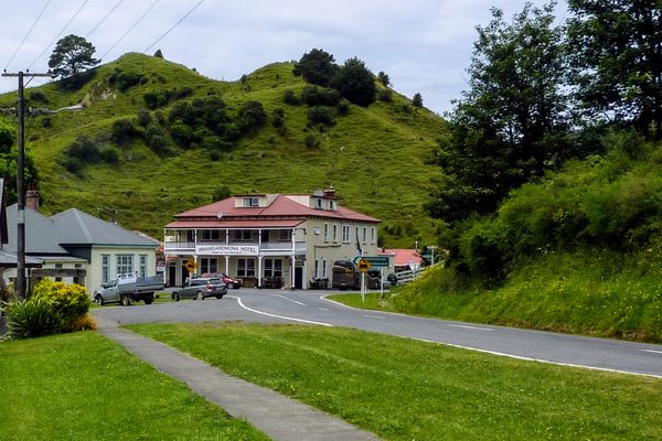 The town of Whangamōmona. 