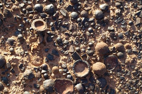 The Moqui marbles in the Grand Staircase-Escalante National Monument.
