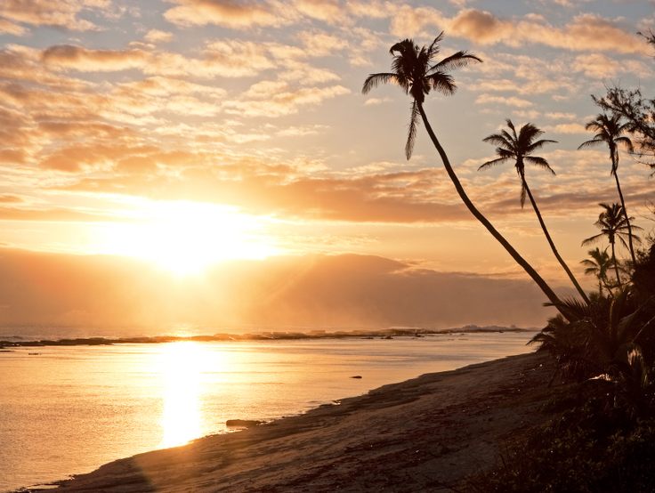 Tonga sunset