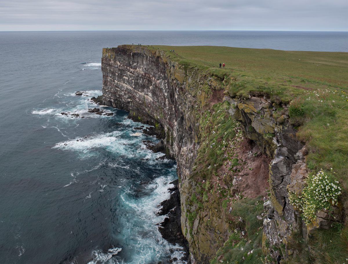 Látrabjarg Cliffs.