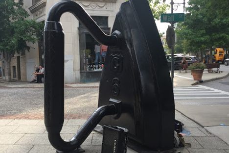 Flat Iron Sculpture