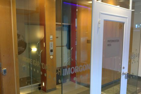 HSB Paternoster lift.