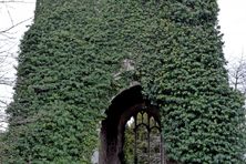 The remains of Saint Mary’s Church in Little Chart, Kent