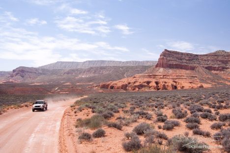 Cave Point along the Hole-In-The-Rock road