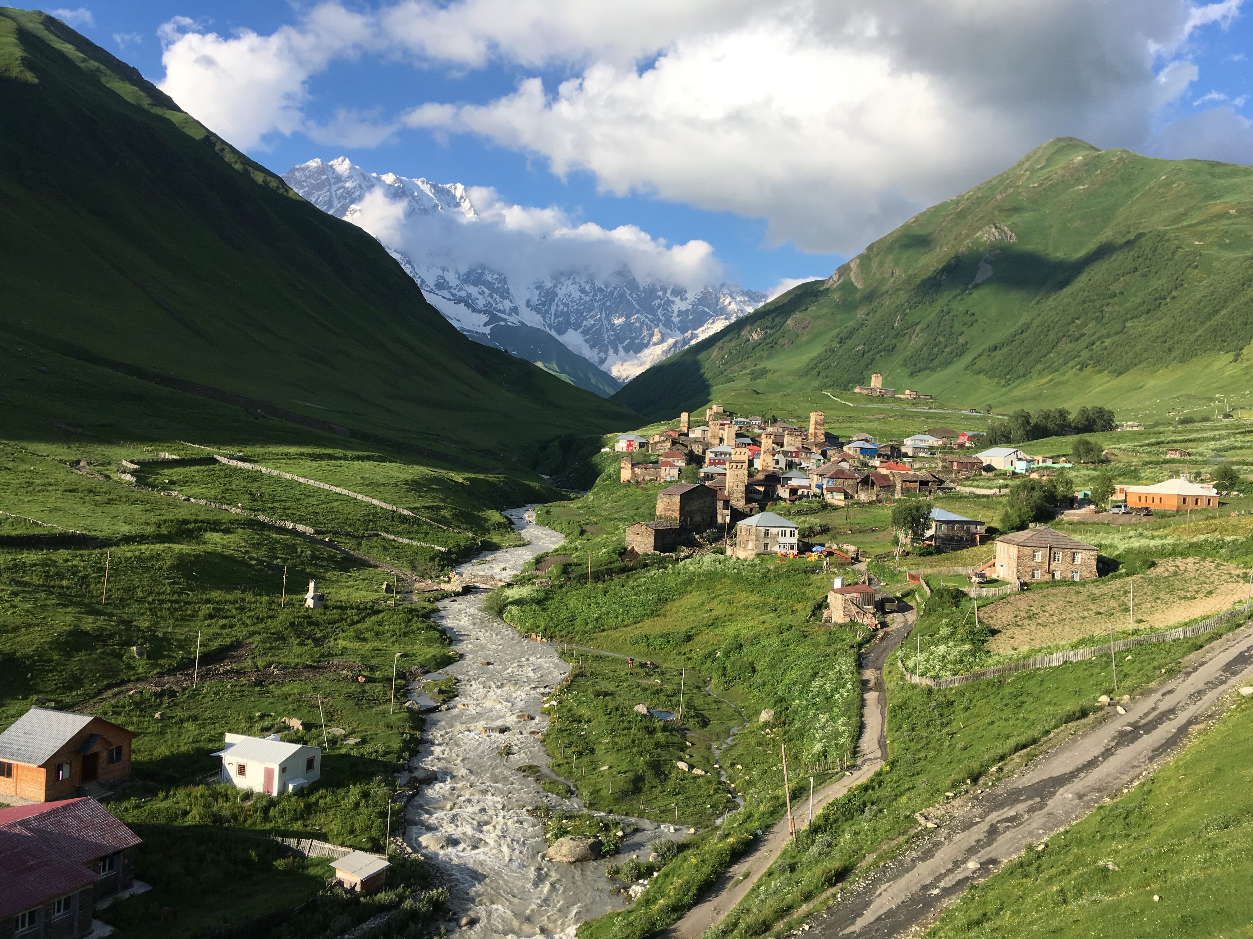 The sweeping mountains and climes of the Svaneti region.
