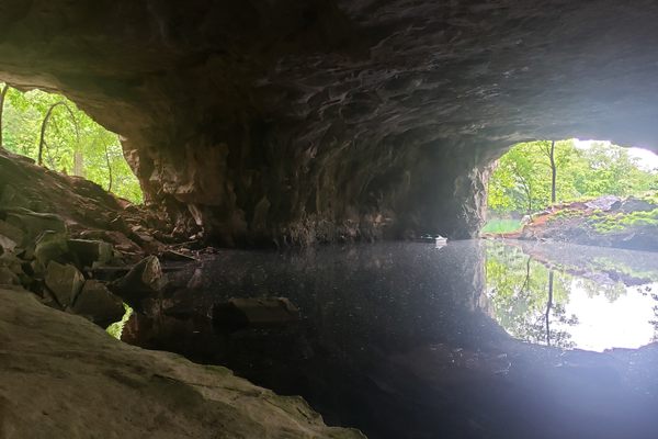 View from inside.