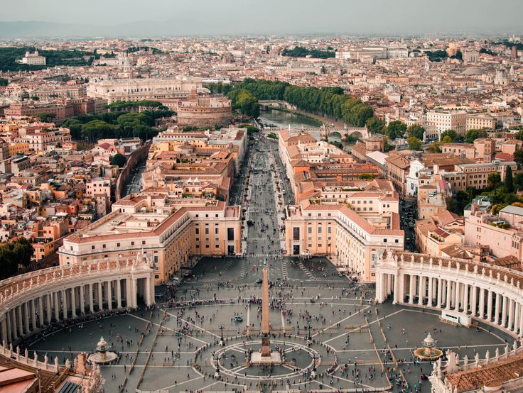 A view of Vatican city.