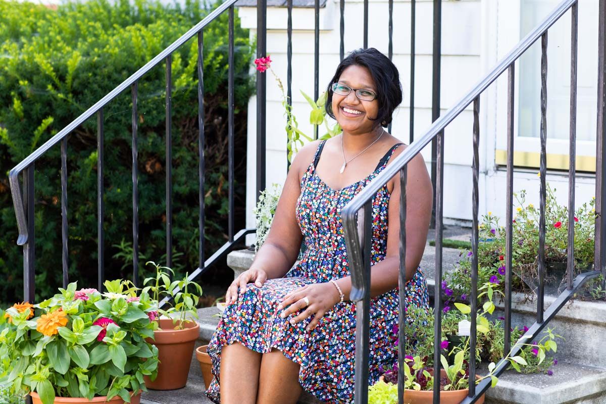 First Journey winner Jenn Smith, at her home in Western Massachusetts.