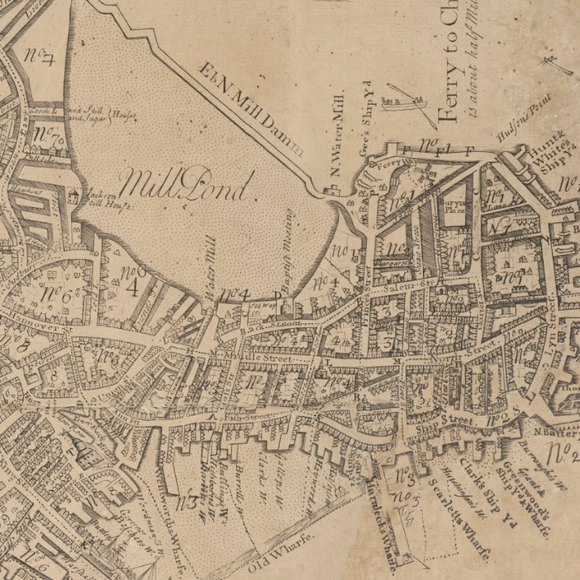 North End Boston Map North End "Peninsula" – Boston, Massachusetts - Atlas Obscura