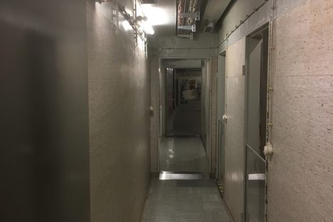 Corridor in the living spaces