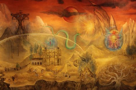"El Mundo Mágico de los Mayas" from Leonora Carrington.