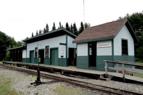 Replica of the Sheepscot Station