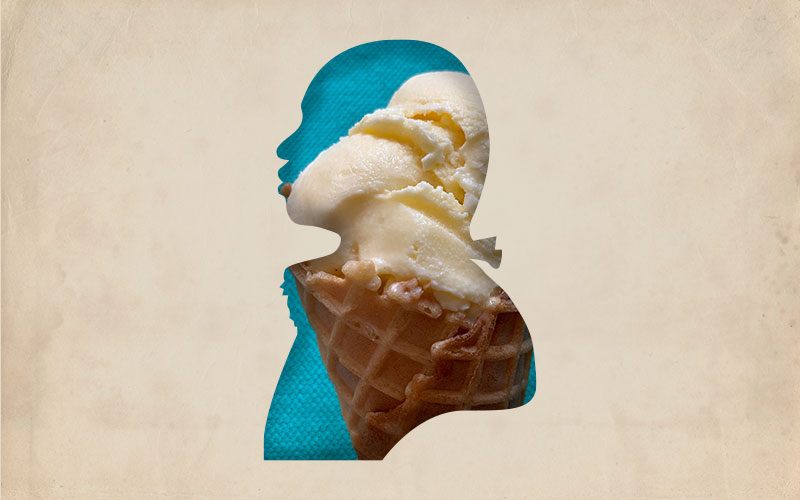 Hemings may be the man behind "Jefferson's" famous vanilla ice-cream recipe.