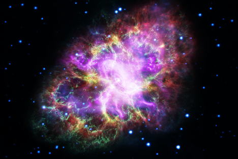 New view of the Crab Nebula. 
