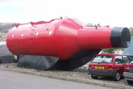 Big Red Bottle Boat