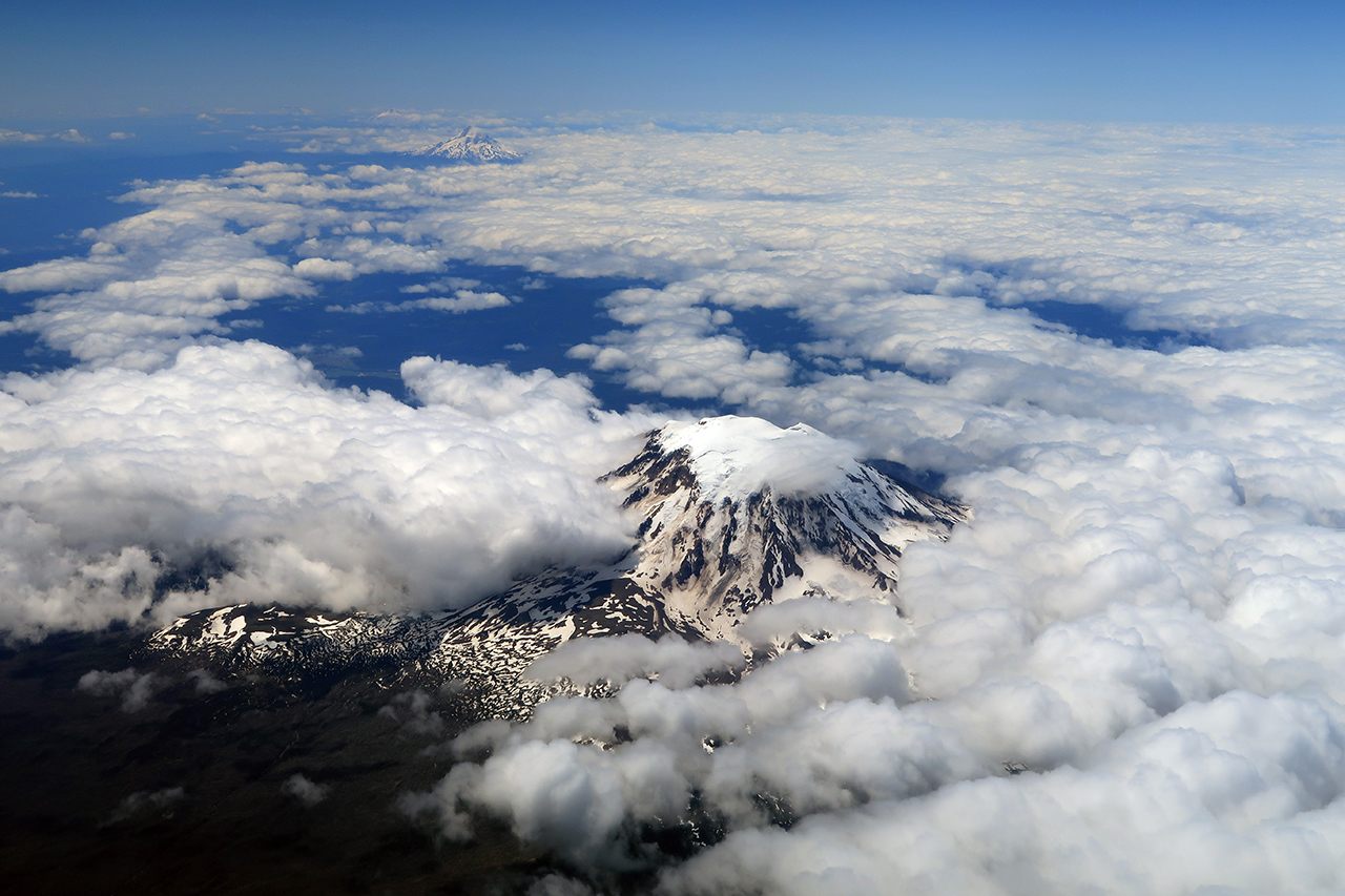 Mount Hood and Mount Adams*.