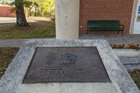 Hank Williams Death Monument