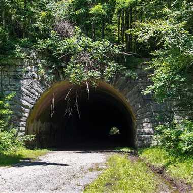 Tunnel at the end of the road.