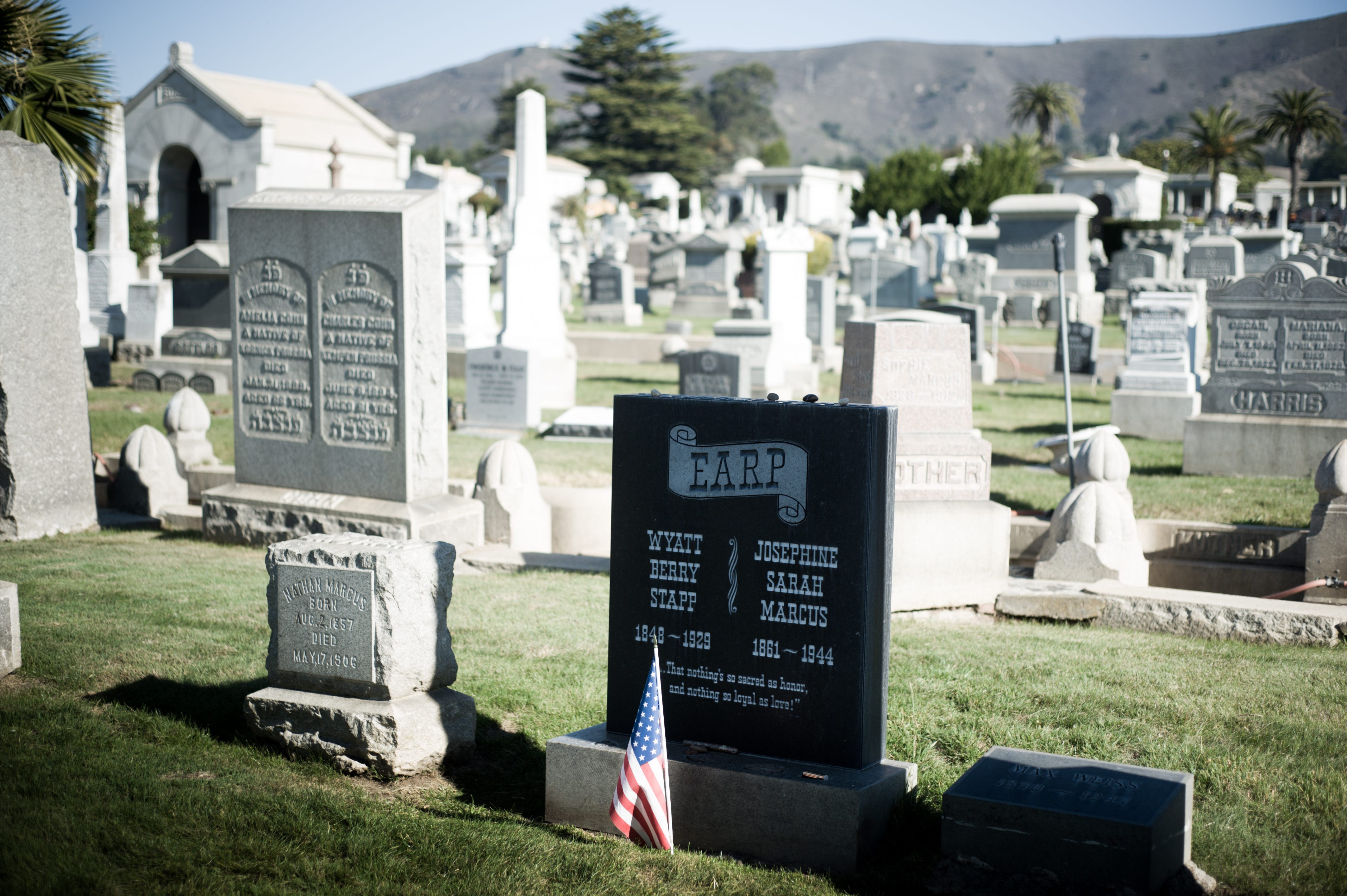 Wyatt Earp, Colma, CA