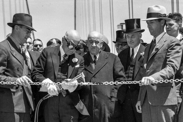 On May 27, 1937, the Golden Gate Bridge officially opened with an unusual variation on the traditional ribbon-cutting ceremony.