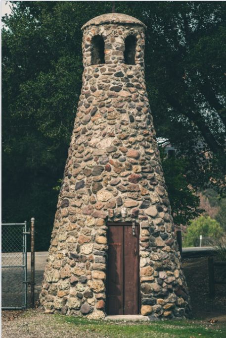 Peter Strauss Ranch's "lookout" tower.