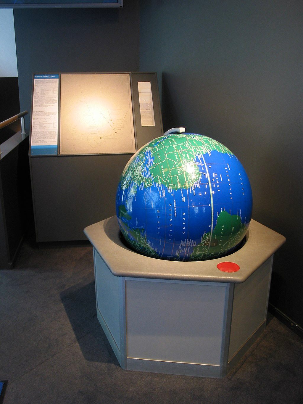 Parece un modelo simple de la Tierra, pero es parte de algo mucho, mucho más grande. 