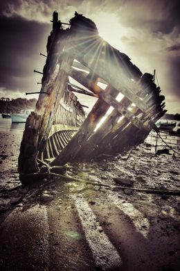 Quelmer Boat Graveyard – Saint-Malo, France - Atlas Obscura