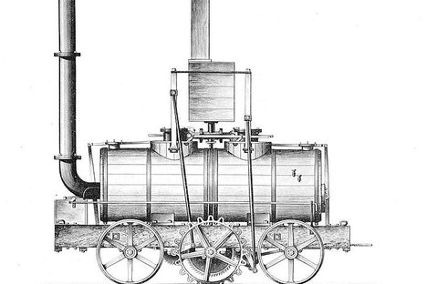 Salamanca, world's first successful locomotive 1812