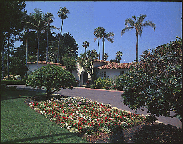 Nixon's San Clemente house.