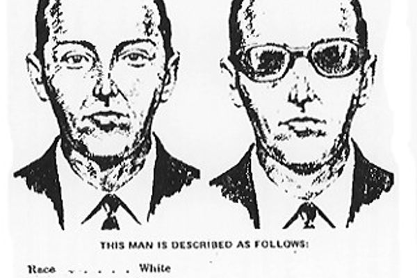 FBI sketch of D.B. Cooper