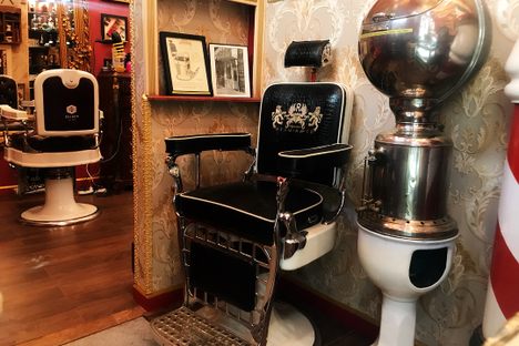 Vintage equipment fills the museum.