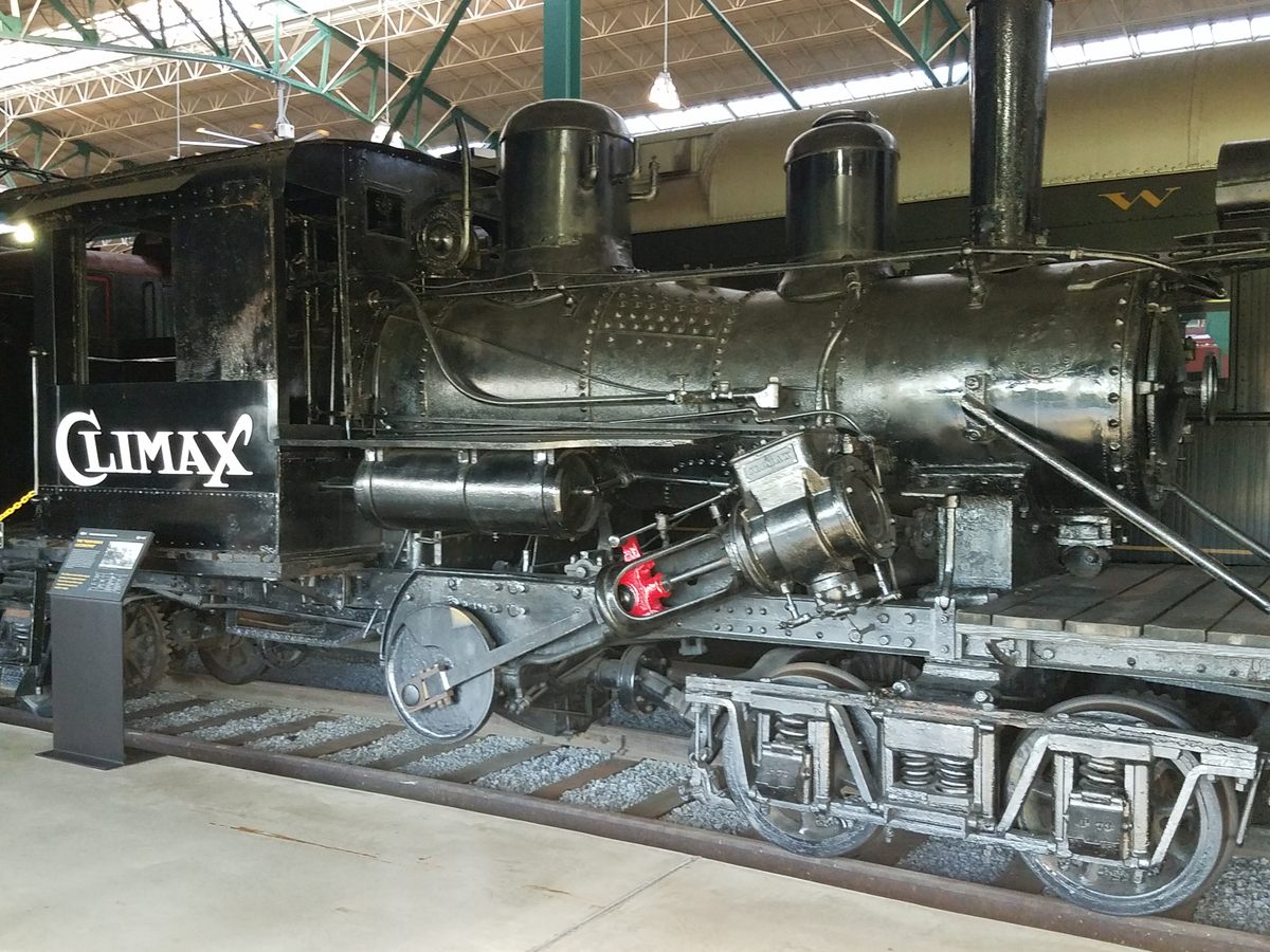 Timber Train Engine Railroad Museum of Pennsylvania - Atlas Obscura