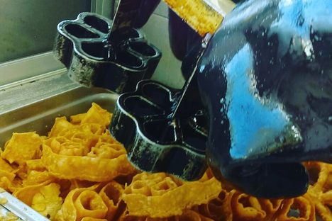 Crystal Beach Sugar Waffles
