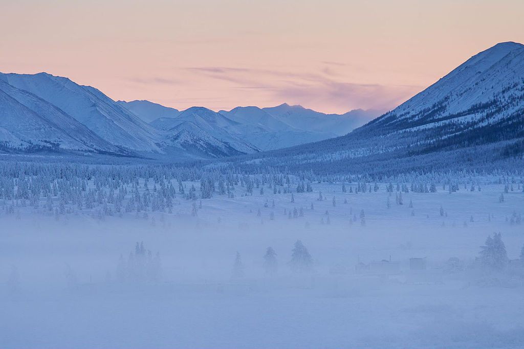 Oymyakon in Yakutia, Russia