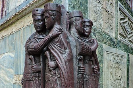 Portrait of the Four Tetrarchs.