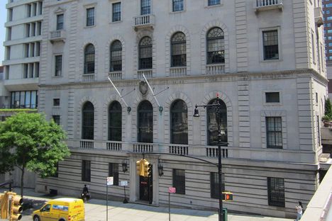 The Fascist Building in Upper Manhattan