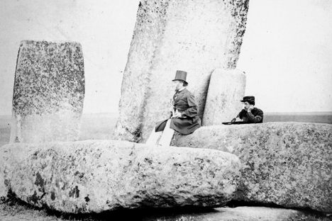 Inside a Victorian Photo Shoot at Stonehenge
