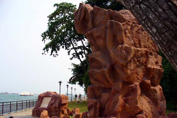 The replica of Long Ya Men.