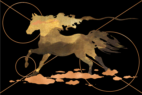 The púca is a shapeshifter that may take the form of a domestic animal. 
