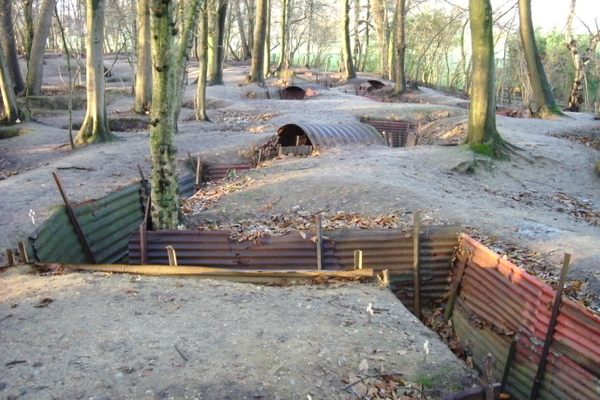 Trenches at Sanctuary Wood.