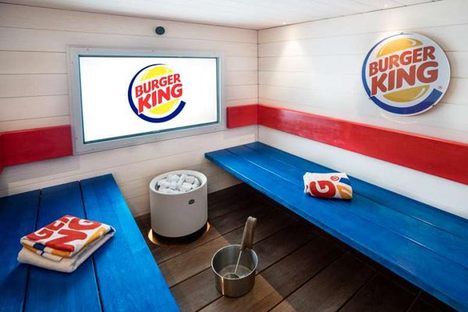 This Burger King in Finland Has a Sauna in It