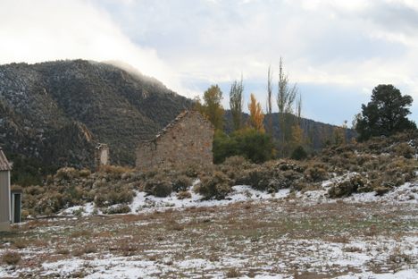 Ruin near the courthouse.