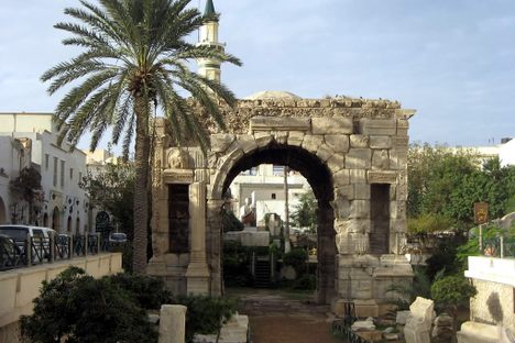 Arch of Marcus Aurelius.